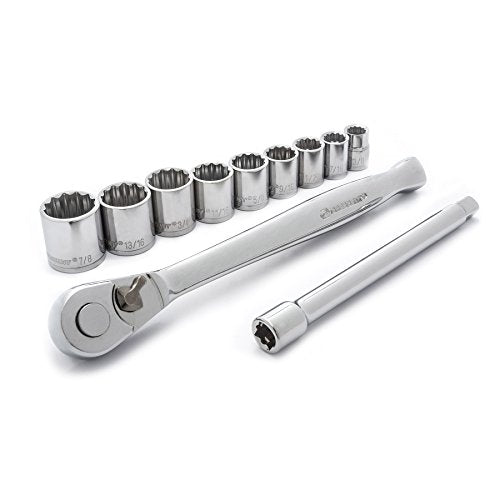 Crescent 11 Pc 38 Drive 12 Point Standard Sae Mechanics Tool Set - Csws6N