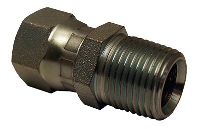 Apache Hose & Belting 39039202 1/2'' Male Pipe X 1/2'' Female Jic Swivel Hydraulic Adapter