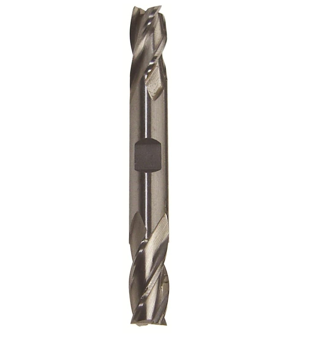 12mm HSS 2 Flute Double End, End Mill, Qualtech, DWC12MM-2FDE