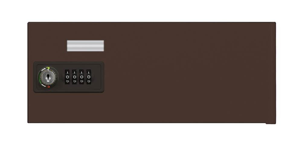 Replacement Door with Resettable Combination Lock - Standard B Size - for Cell Phone Locker - Bronze