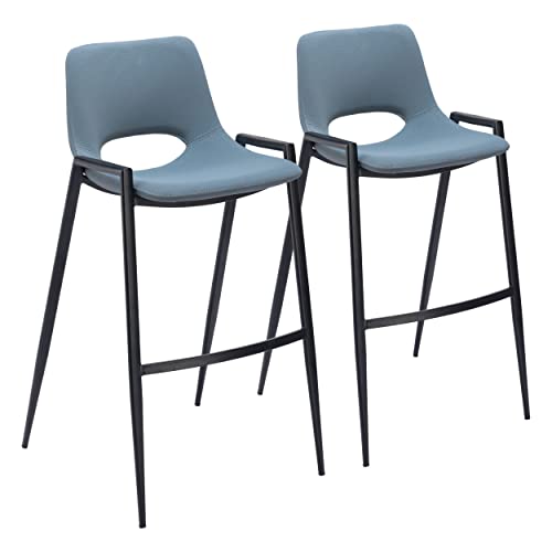 Zuo Desi Barstool Blue