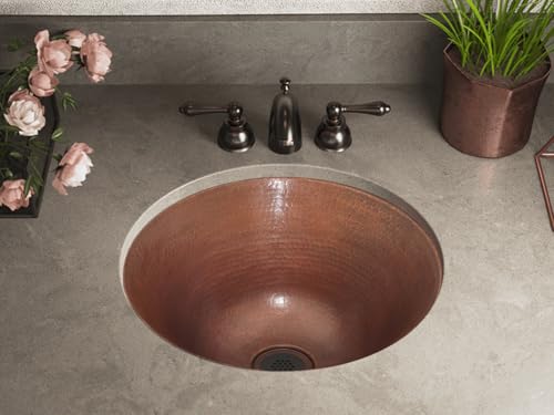 INNOVA COPPER ROUND BAR SINK 15X15X7 G17 DARK