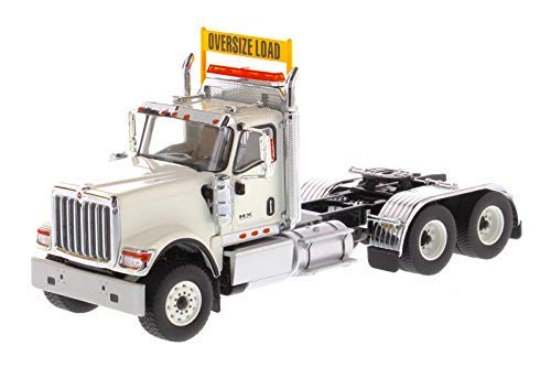 International HX520 Day Cab Tandem Tractor White 1/50 Diecast Model by Diecast Masters