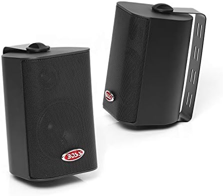 Boss 3-Way Indoor/Outdoor Speaker Black