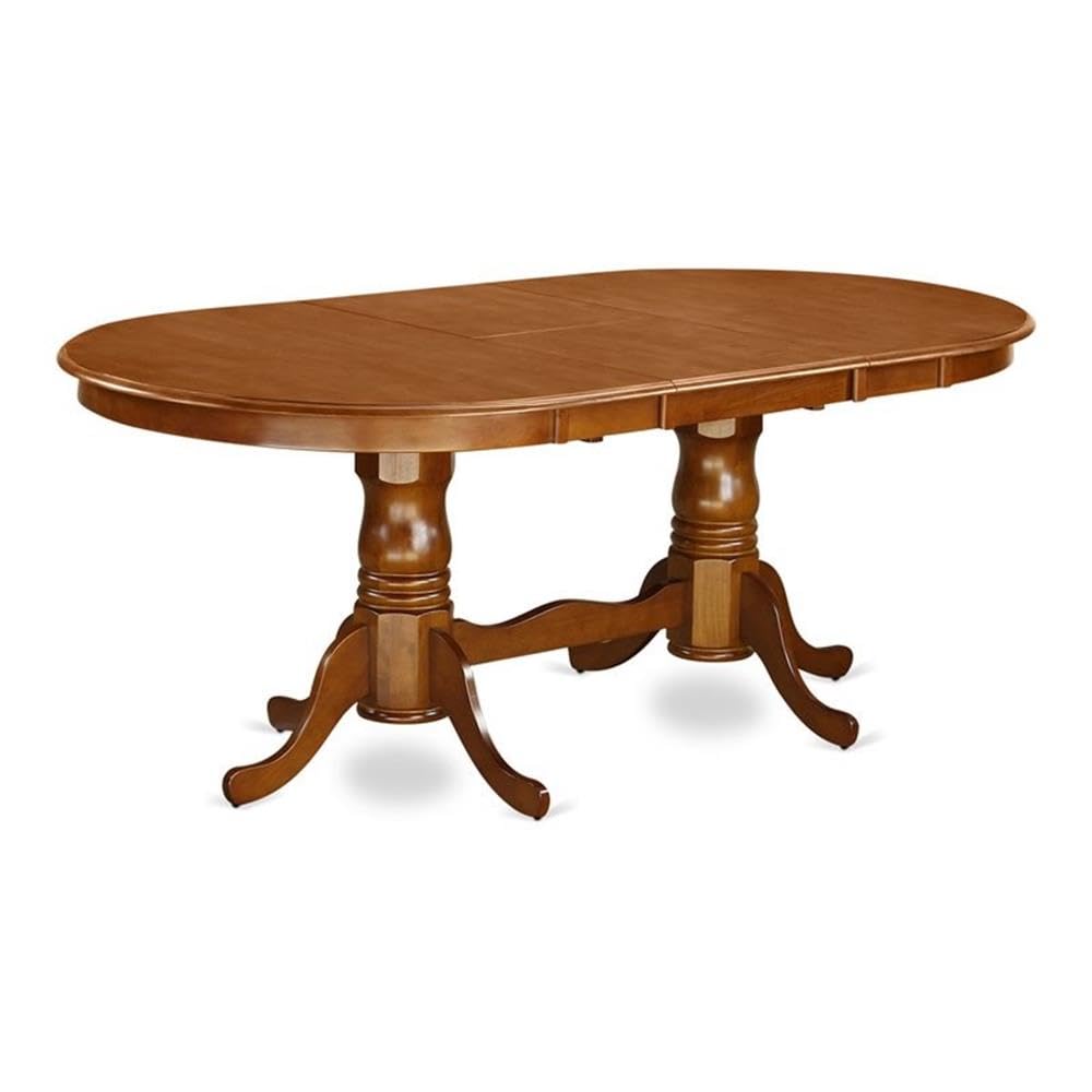 Plainville    Table  with  18  butterfly  Leaf  -Saddle  Brown
