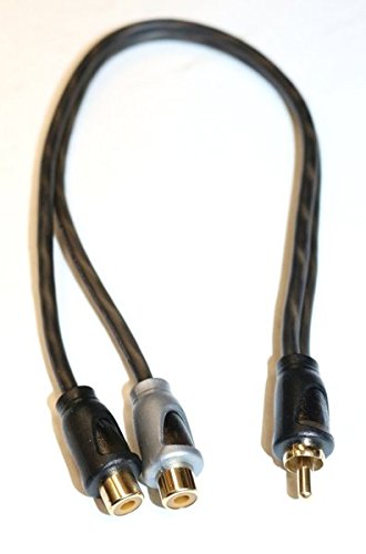 One Male To Two Female RCA Y Connector Cable Entry Level