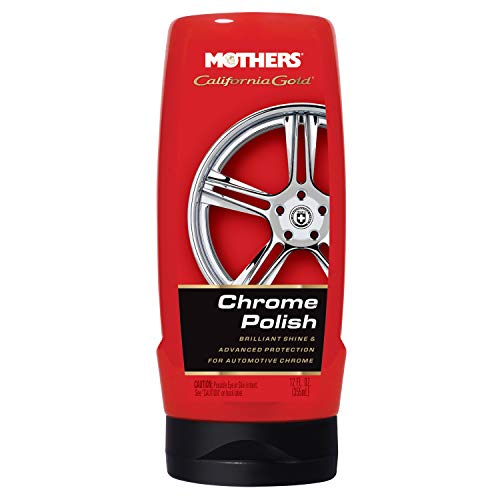 Mothers 05212 California Gold Chrome Polish, 12 Oz.