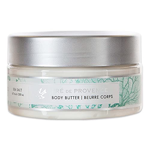 Pre De Provence Collection Shea Butter Enriched Soothing & Moisturizing, Body Butter, 6.7 Fl Oz, Sea Salt