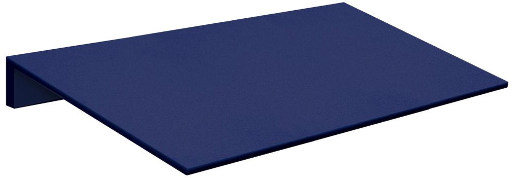 Sloping Hood - for Heavy Duty Plastic Locker - 3 Wide - Blue