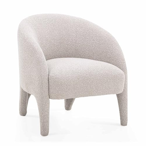 Tov Furniture Kris Warm Grey Boucle Accent Chair