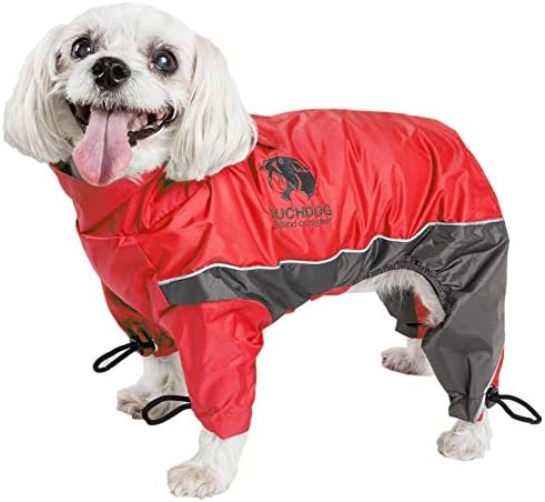 Touchdog Quantum-Ice Full-Bodied Adjustable and 3M Reflective Dog Jacket w/ Blackshark Technology