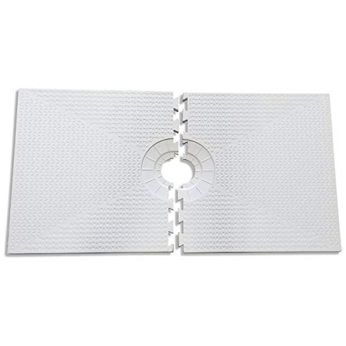 32 x 60” TruSlope Pre-formed Shower Tray - Center Drain