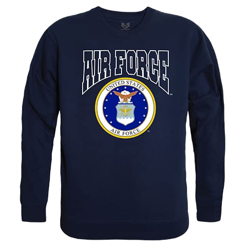 Graphic Crewneck, Air Force, Navy, M