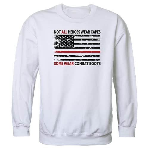 Graphic Crewneck, Not All w/TRL, White, L