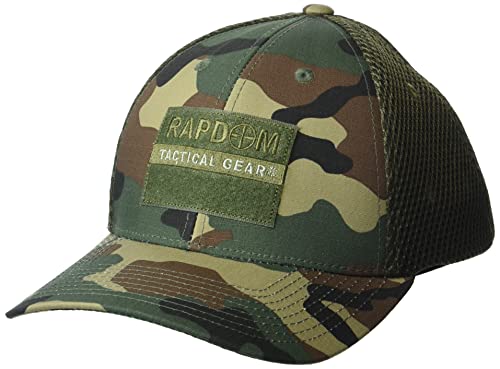 Graphic Ripsto AirMesh, RDT, Woodland