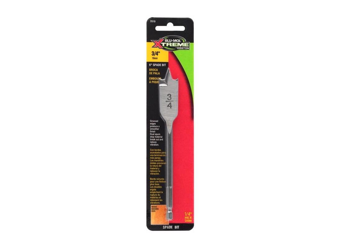 SPADE BIT CS HEX 3/4X6 (Pack of 1) – Virventures