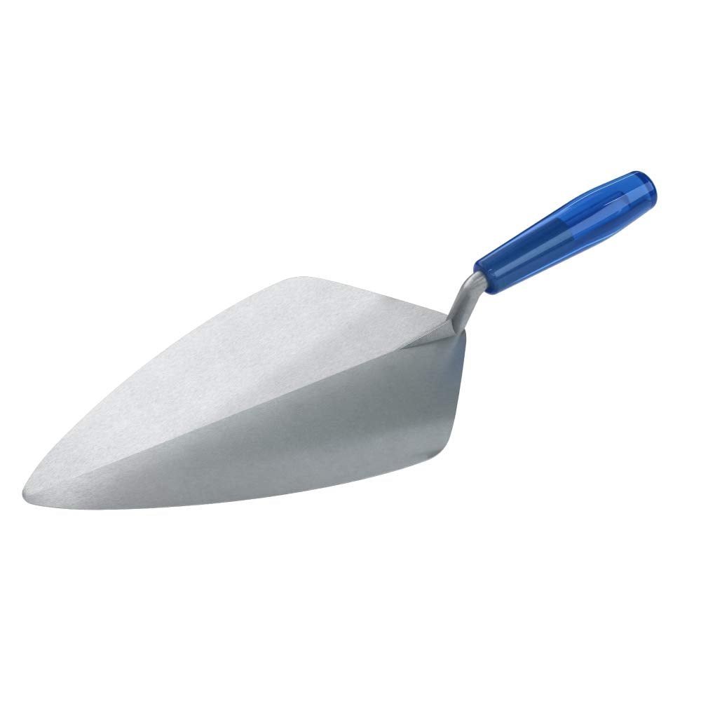Bon 72-626 Brick Trowel Forged 12-inch Wide London Plastic Handle