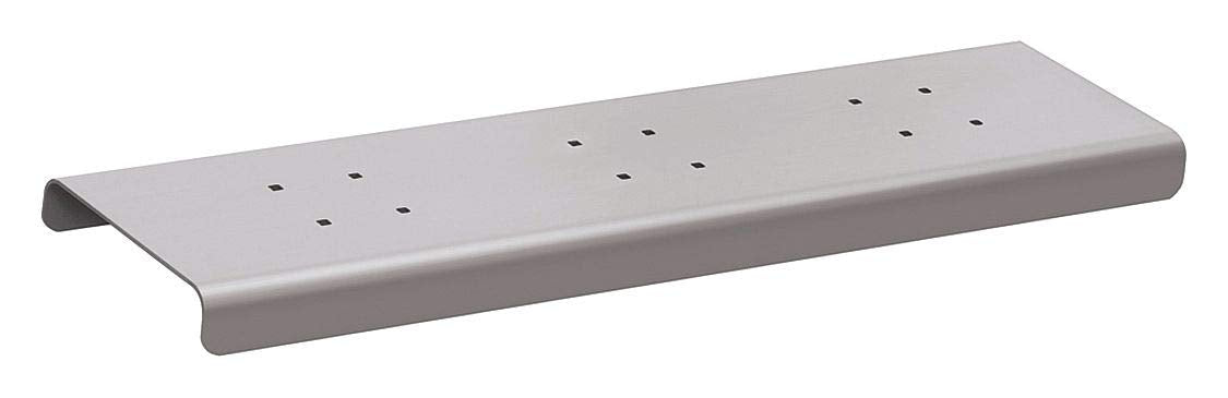 Spreader - 2 Wide - for Roadside Mailbox and Mail Chest - Silver