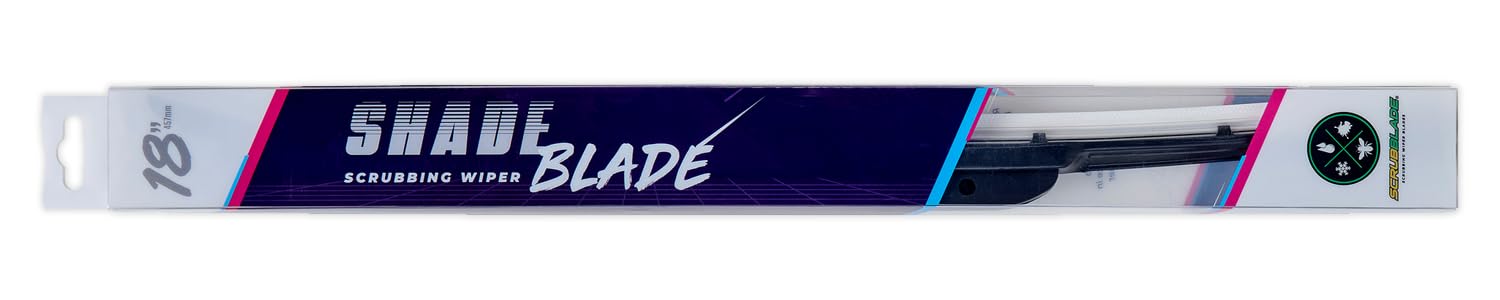 Scrubblade CBW1600: 16 410Mm White Silicone Shadeblade Wiper Blade
