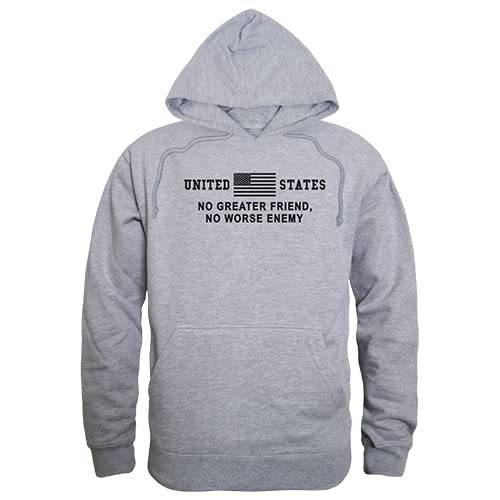 Graphic Pullover, No Greater, H.Grey, M