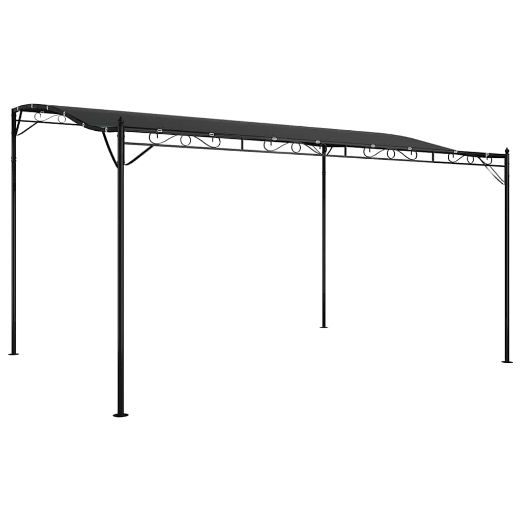 Canopy Anthracite Polyester with PA coating 13.1 x 9.8 ft