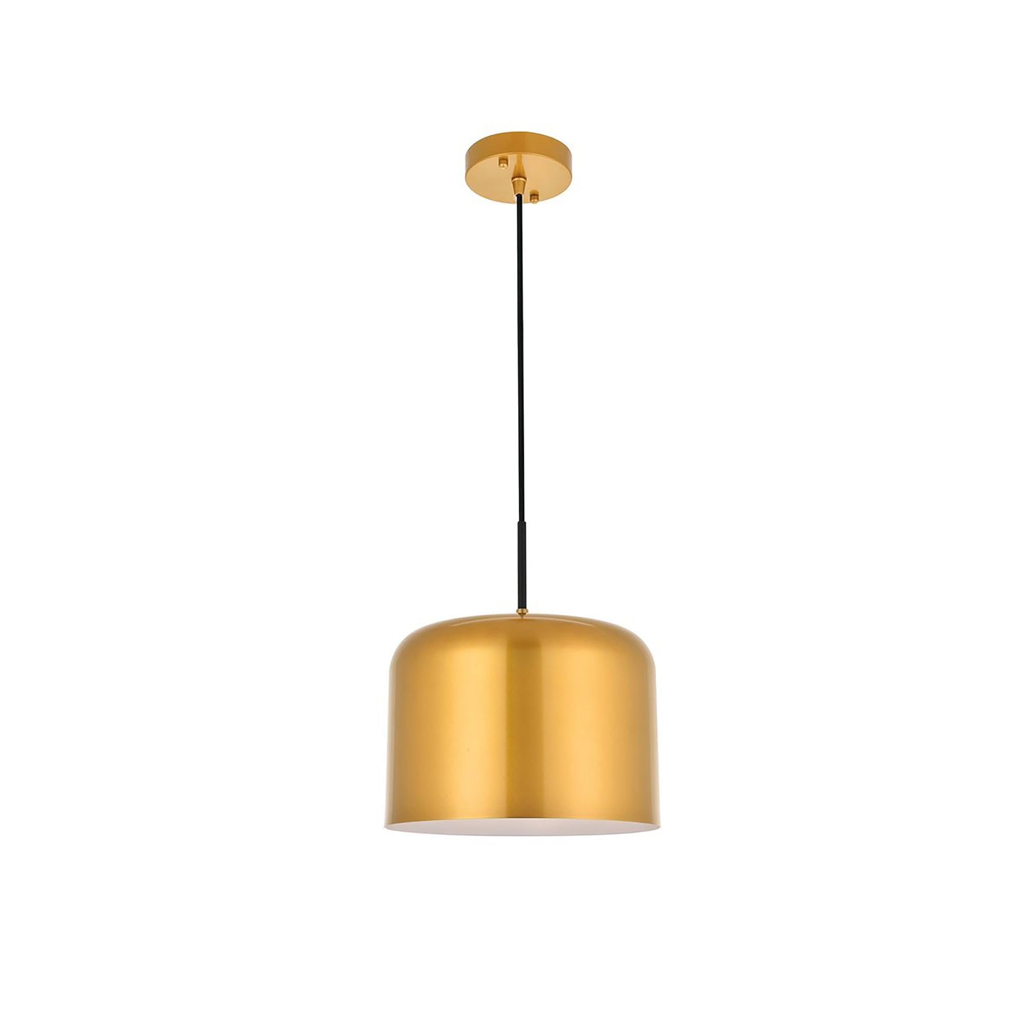 Etude 1 light satin gold Pendant