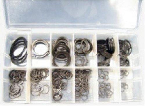 300PC SNAP RING ASST