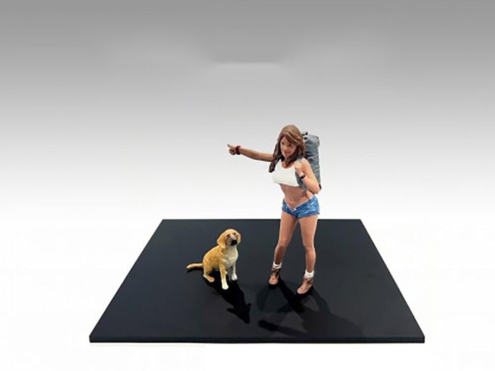 Figure18 Series 1″ Figure 705 Set of 2 pieces for 1/18 Scale Models by American Diorama