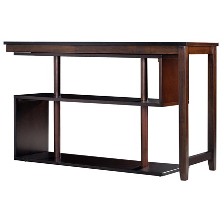 Hamburg Contemporary Virginia Swing Out Desk - Classic Espresso