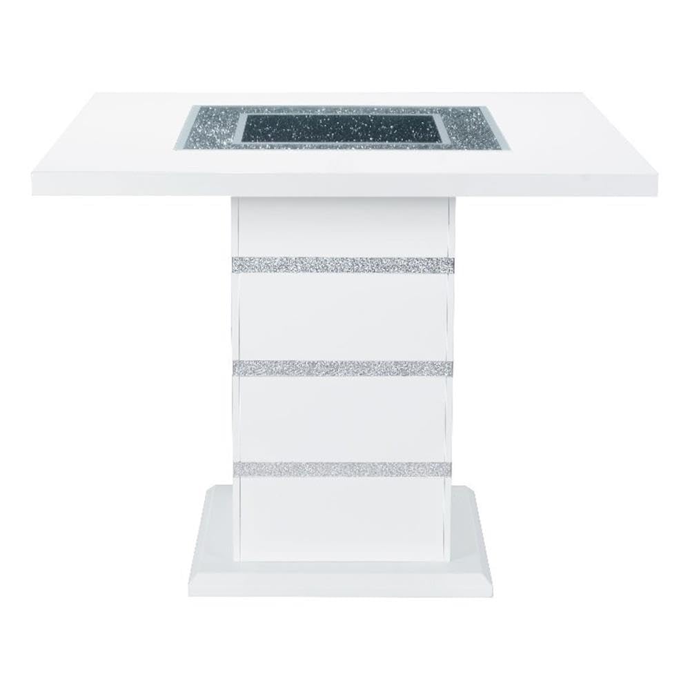 MONACO WHITE BAR TABLE