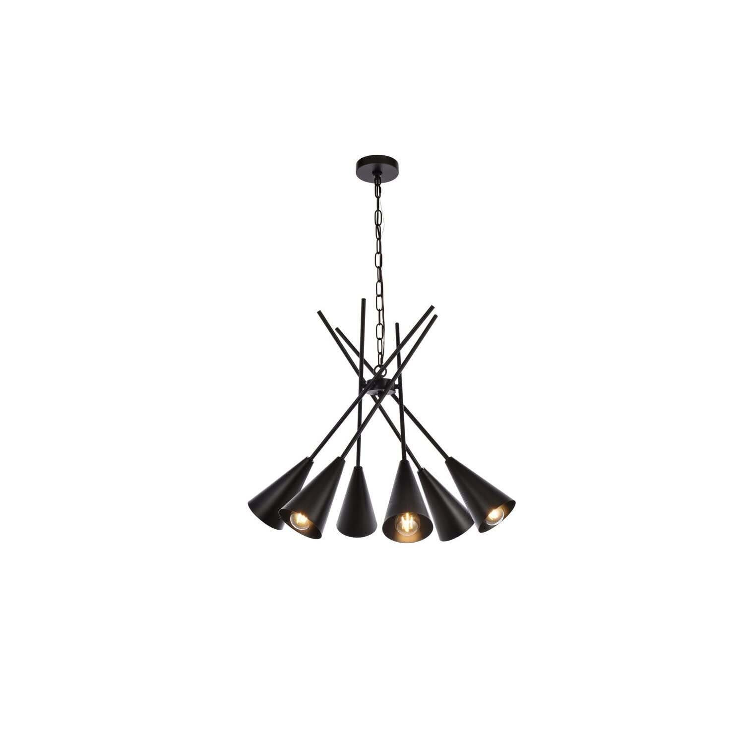 Casen 32 inch pendant in black