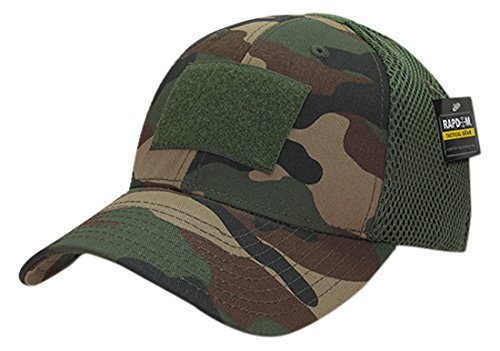 Tactical Air Mesh Flex Cap,Woodland,L_XL