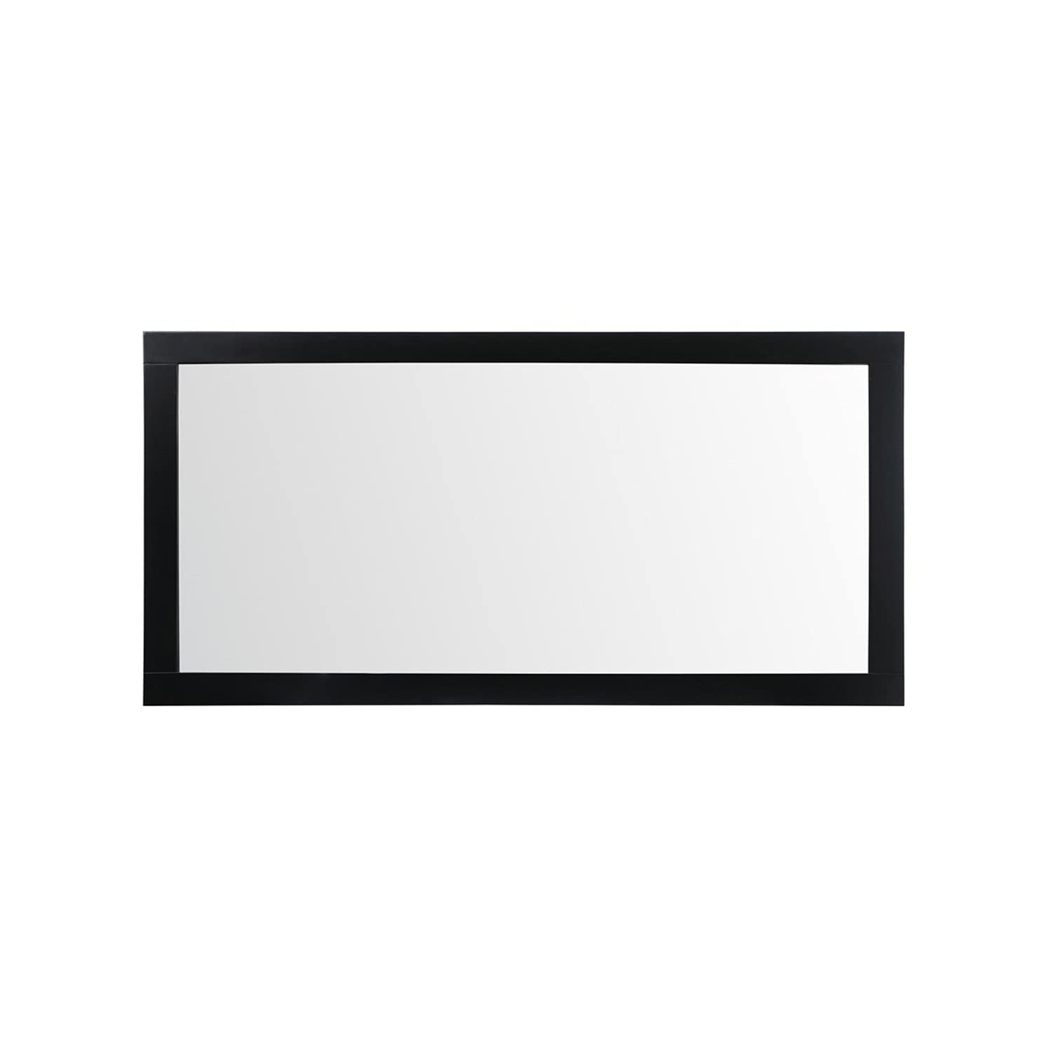 Aqua vanity mirror 72x36 inch in black