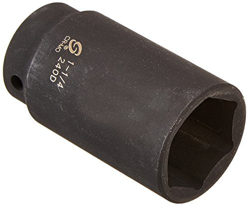 Sunex 240D 1/2 Drive Deep Impact Socket - 1-1/4