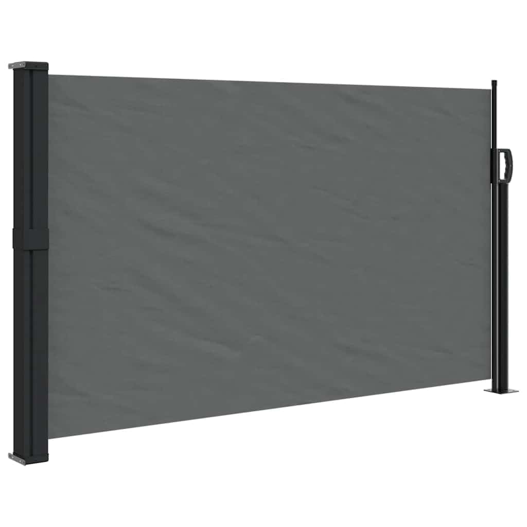 vidaXL Retractable Side Awning Anthracite 47.2x236.2"