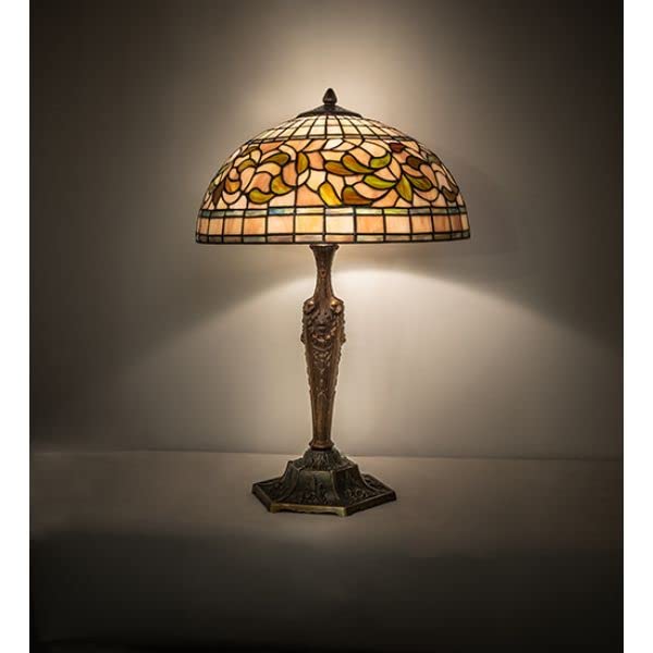 23 High Tiffany Turning Leaf Table Lamp