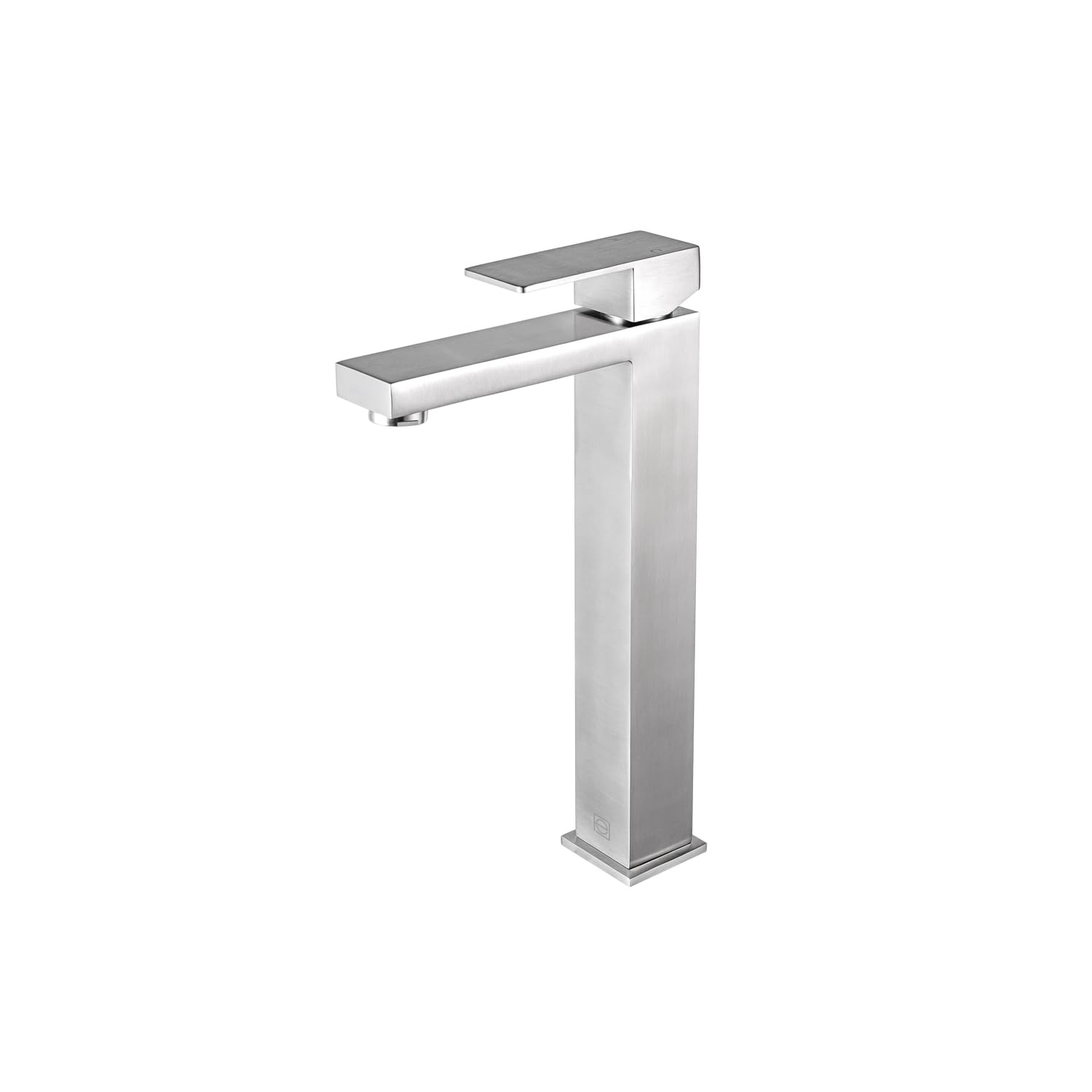 Elegant Lighting Jakob Single Hole Single Handle Bathroom Faucet In Brushed Nickel