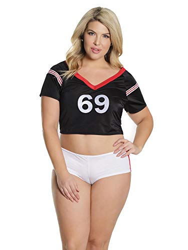 Coquette Crop Top Jersey & Booty Shorts