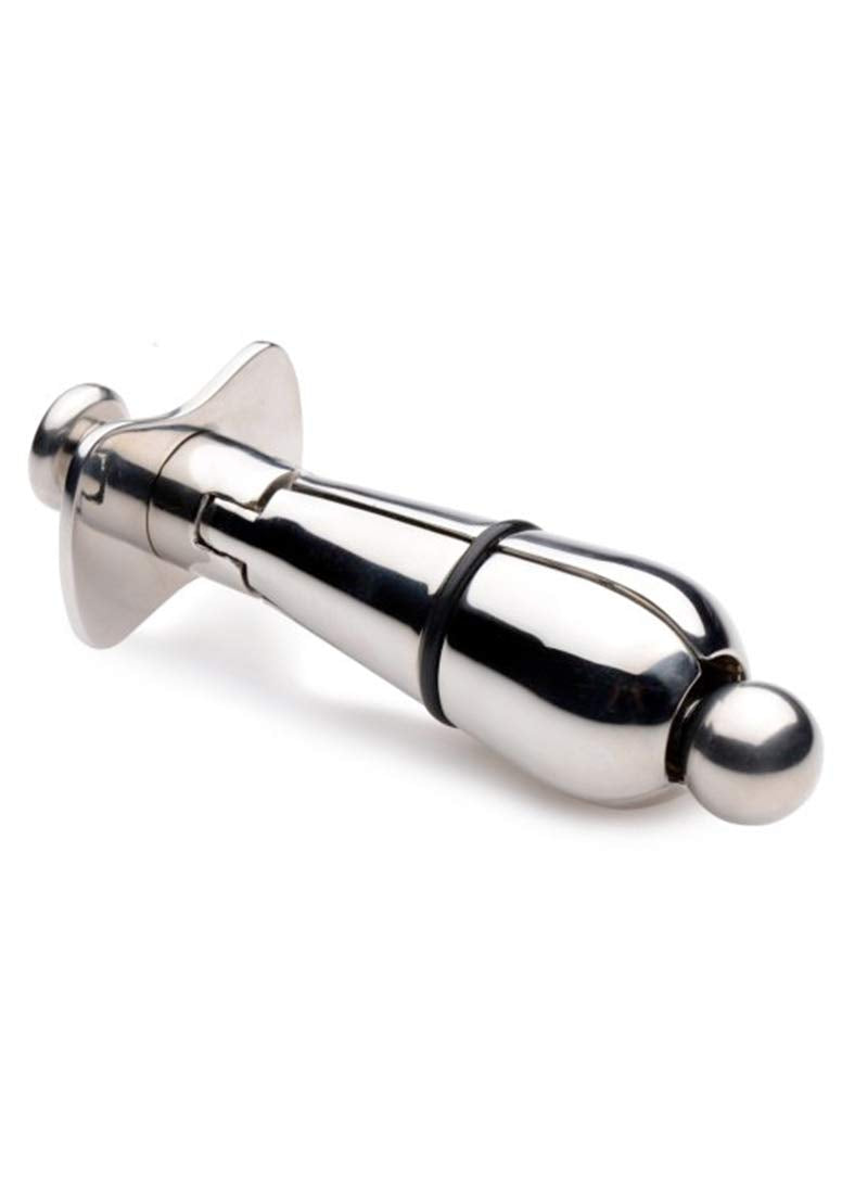 Stainless Steel Locking Anal Plug