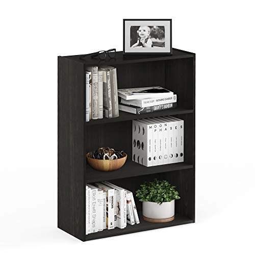 Casafoyer Furinno 11208EX Pasir 3 Tier Open Shelf, Espresso | (2 Units)