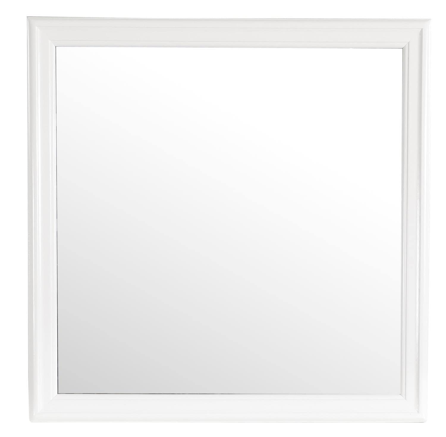 38 in. x 38 in. Classic Square Framed Dresser Mirror