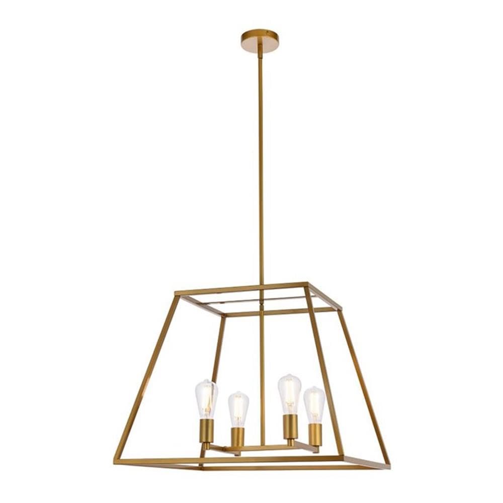 Declan 24 inch pendant in brass