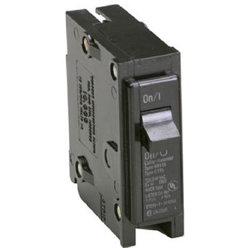 Eaton Corporation Br115 Single Pole Interchangeable Circuit Breaker, 120V, 15-Amp
