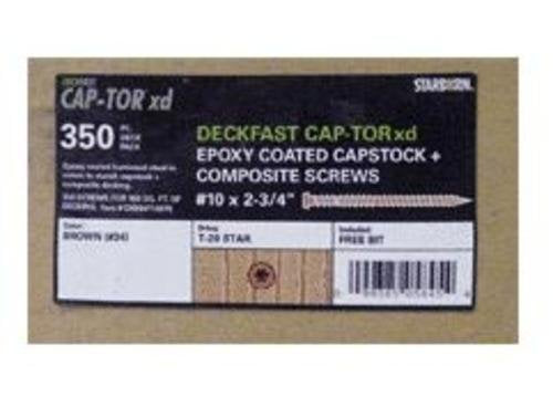 DECK SCREW 10X2-3/4 BRN (Pack of 1)