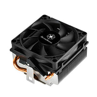 Casafoyer CPU Cooler 54mm high for low profile,6mm heatpipe *2 with al ...