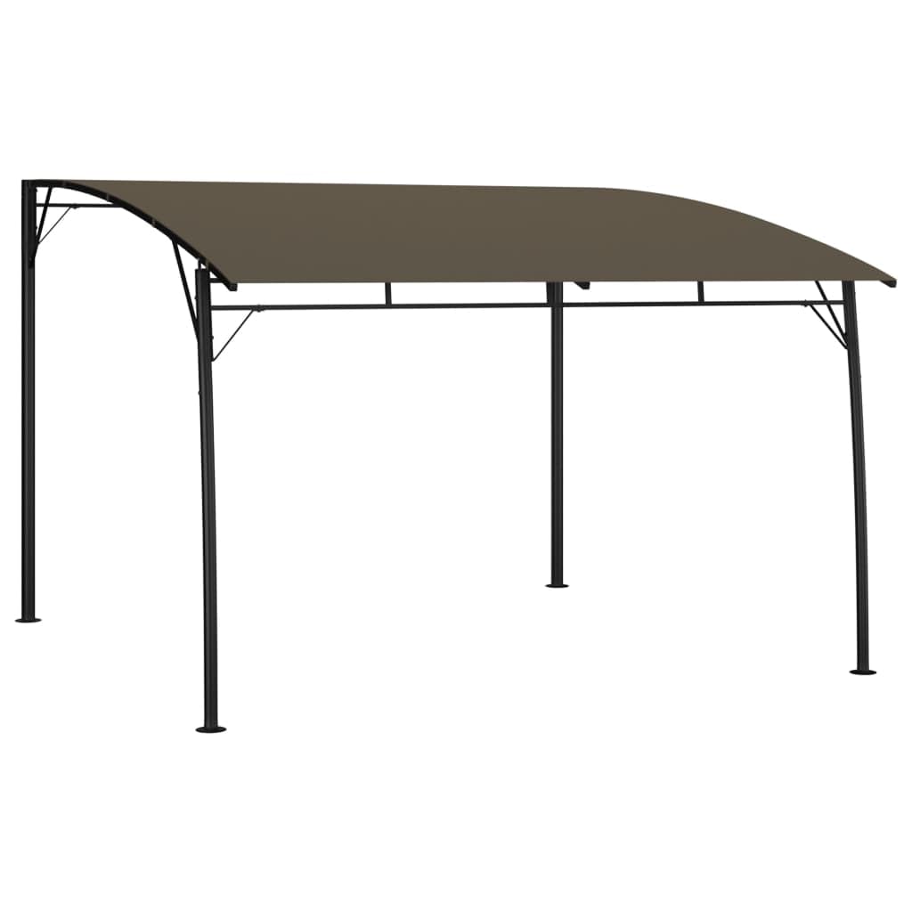 vidaXL Garden Sunshade Awning 13.1x9.8x7.4 Taupe