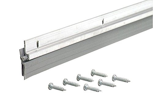 M-D Building Products 5090 Standard Fin Door Sweep Dv-1, 36-Inch, Silver, Aluminum