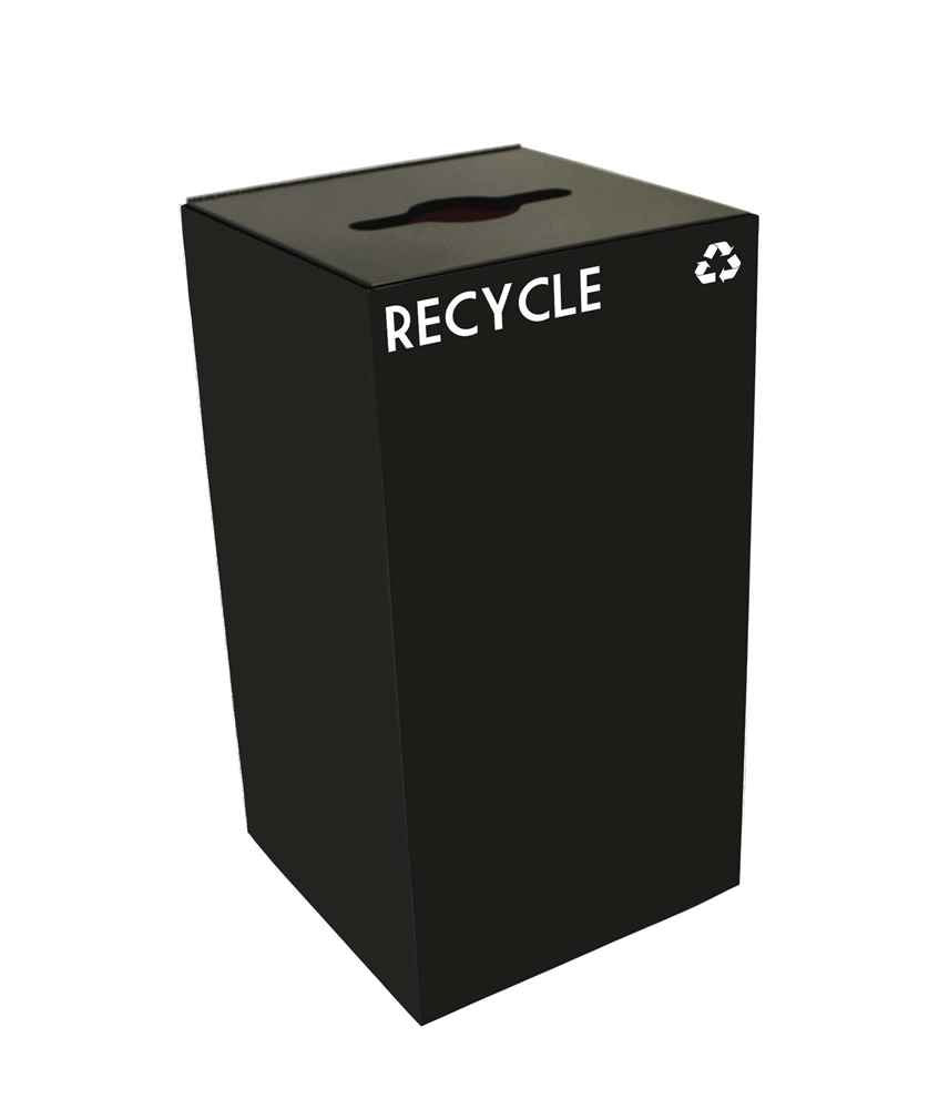 Recycling Containers Charcoal Set of 1