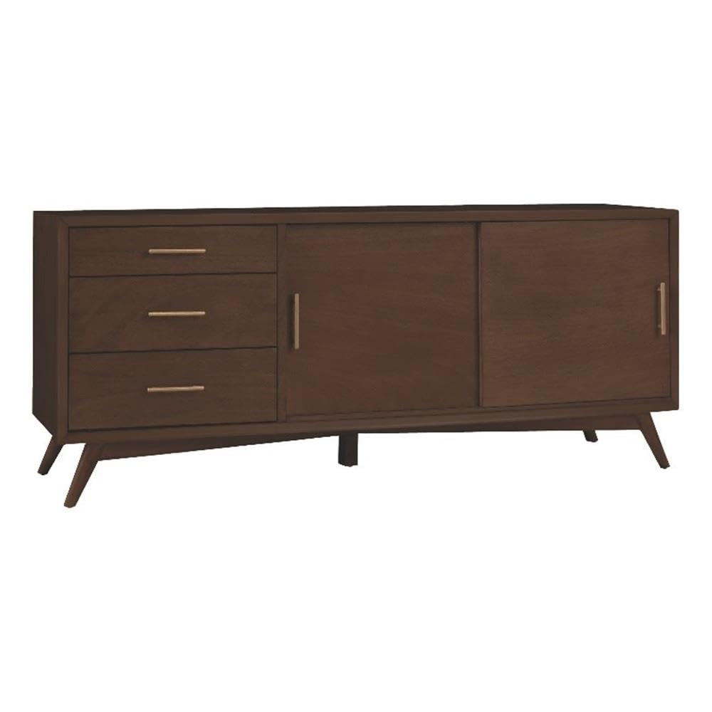 Flynn Large TV Console, Walnut