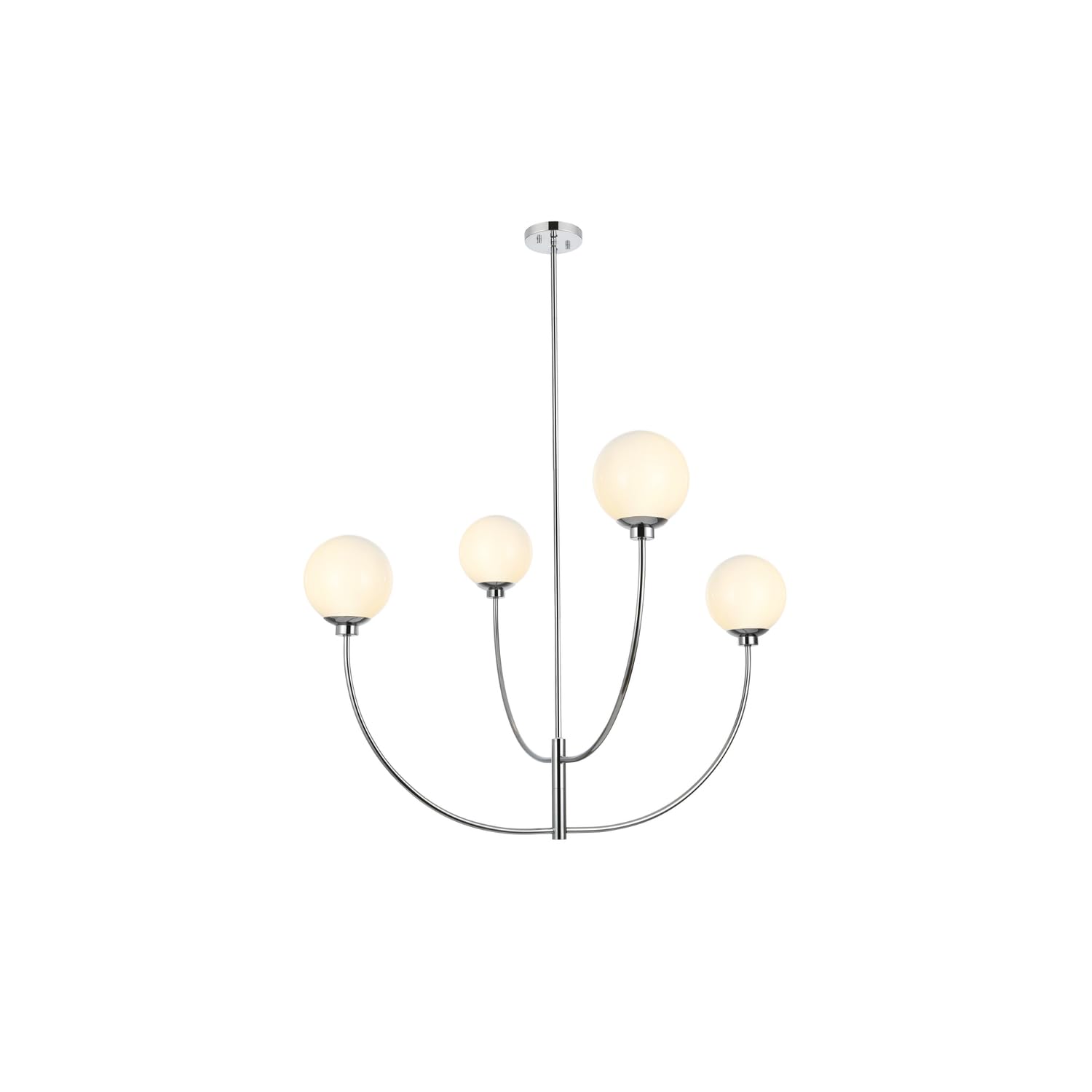 Nyomi 42 inch chandelier in Chrome